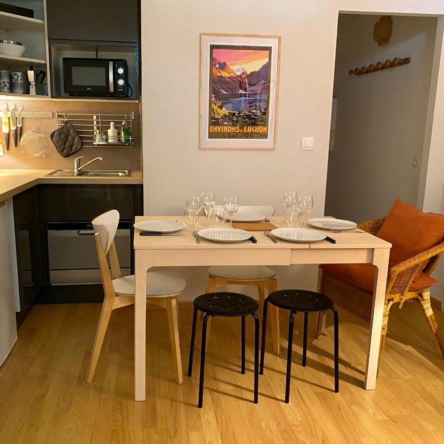 Newly Renovated Ground Floor Apartment Close To Thermes Bagnères-de-Luchon Esterno foto